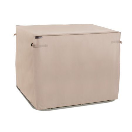 MODERN LEISURE Chalet Square Air Conditioner Cover, 36 in. Square x 3 in. H, Beige 3039